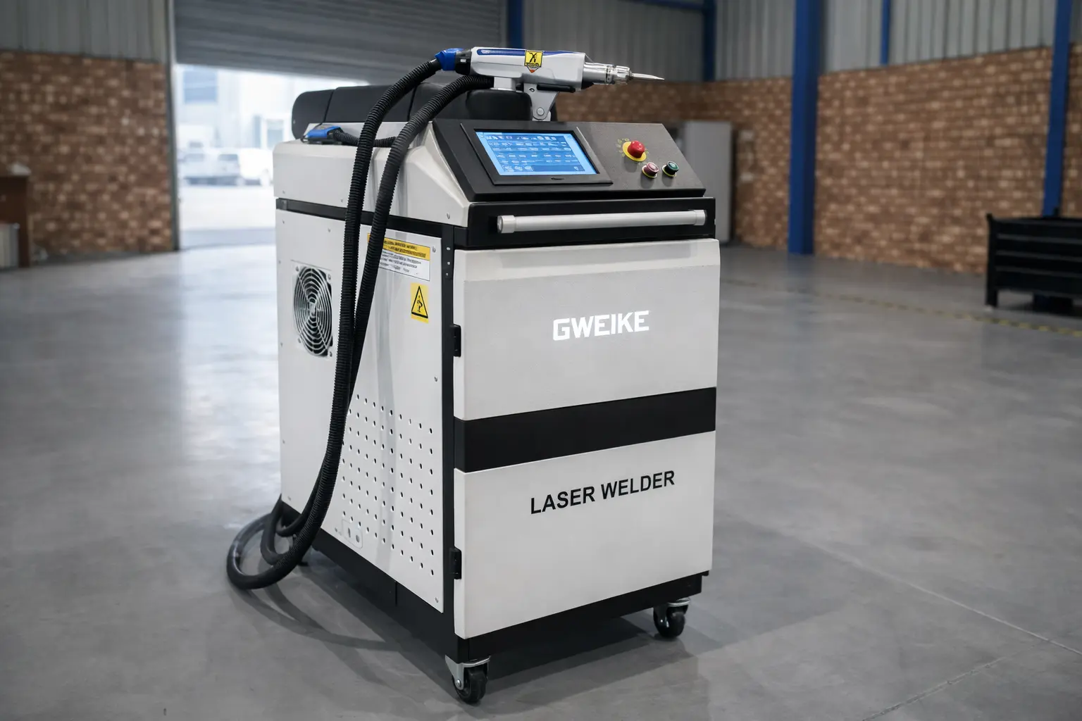 High-precision CNC fiber laser welder for clean and accurate metal welding